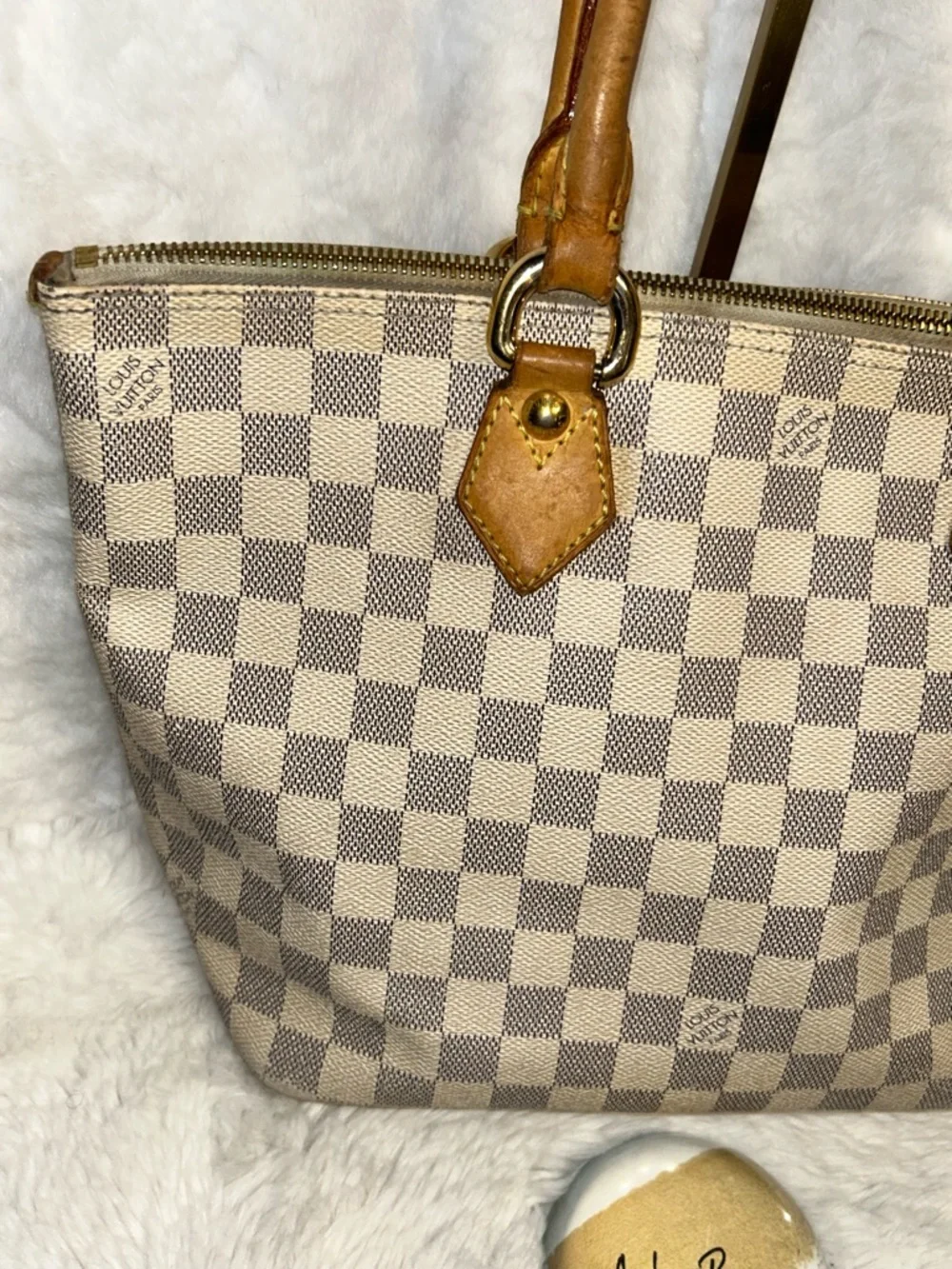 Louis Vuitton‎ Damier Azur Saleya PM